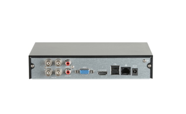 DH-XVR1B04H-I/T. XVR Dahua de 4 Canales Análogos, o Hasta 6 IP , 1 Disco Duro, 1 U, Soporta cámaras con Audio bidireccional, SMD Plus Cámaras hasta 5mp